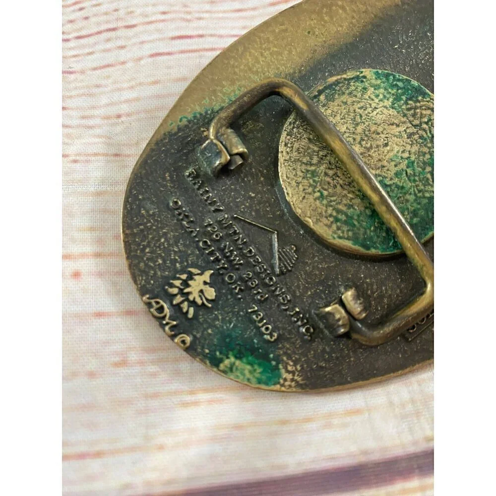 Rainy Mountains Design John Wayne American Belt Buckle American Regular Edition - Picture 7 of 9